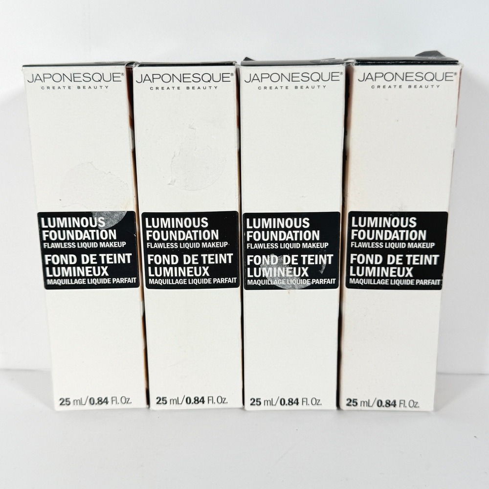 JAPONESQUE NEW Luminous Foundation Flawless Liquid Makeup Shade 08 items - 4